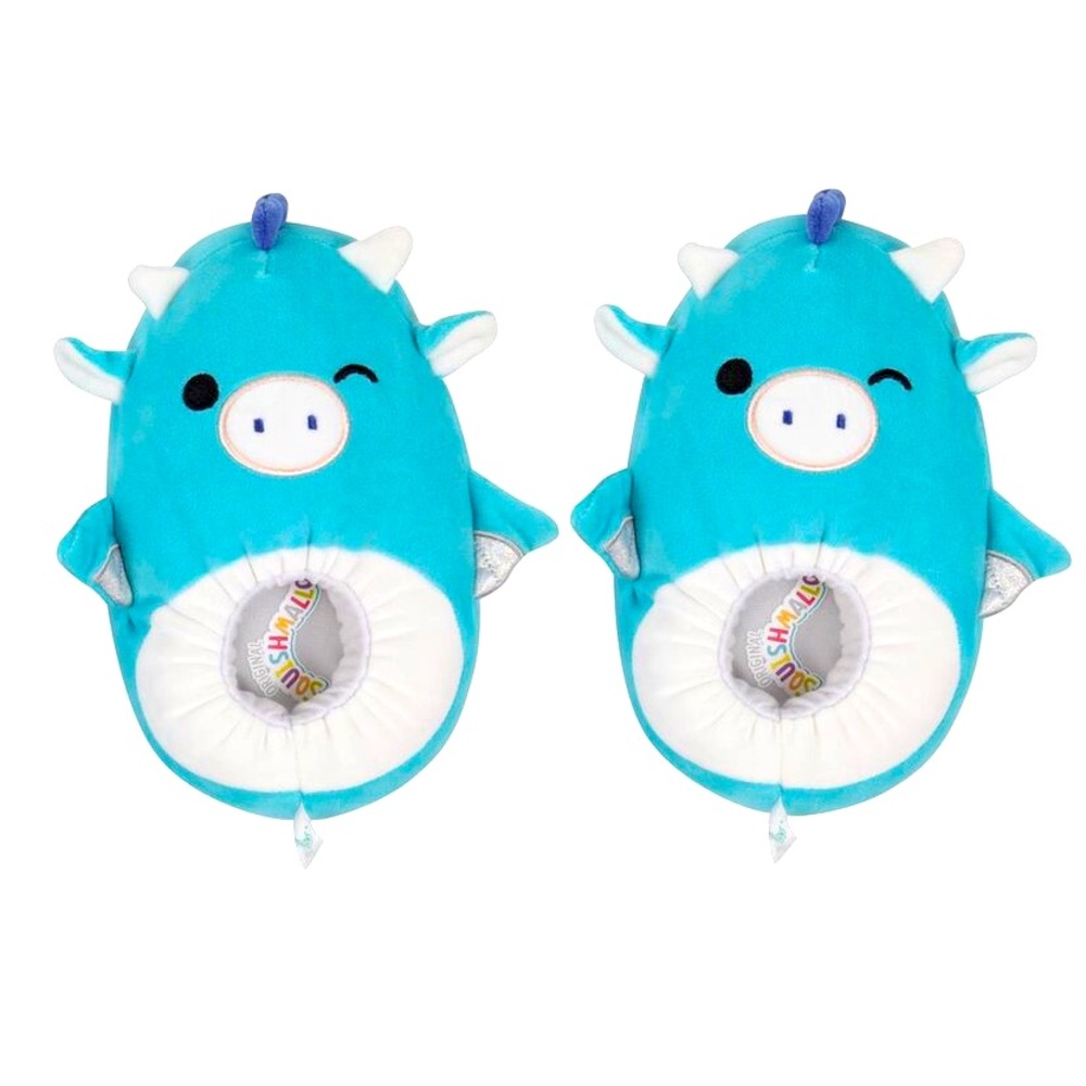 Squishmallows Dragon Children's Boys Girls Slippers Shoes, Multiple Sizes